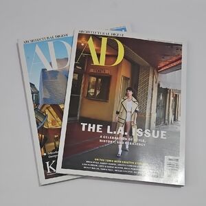 Architectural Digest Luxury Home Design Lifestyle Celebrity Magazine Lot Of 2